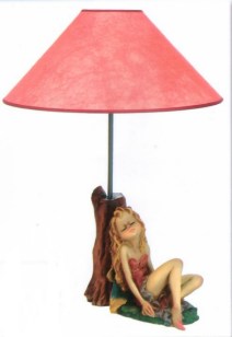 fata lampada Paor